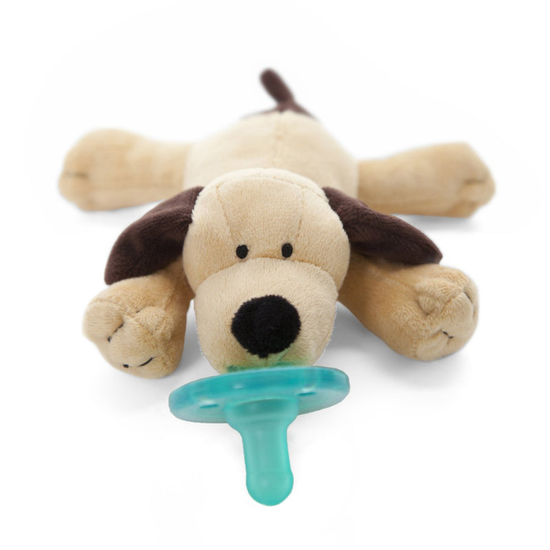 Wubbanub Animal Pacifier - Brown Puppy Infant Care Wubbanub   