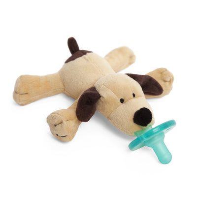 Wubbanub Animal Pacifier - Brown Puppy Infant Care Wubbanub   