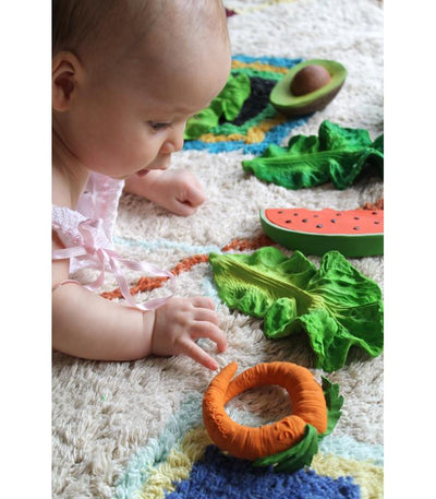 Cathy the Carrot Teether by Oli & Carol Toys Oli & Carol   