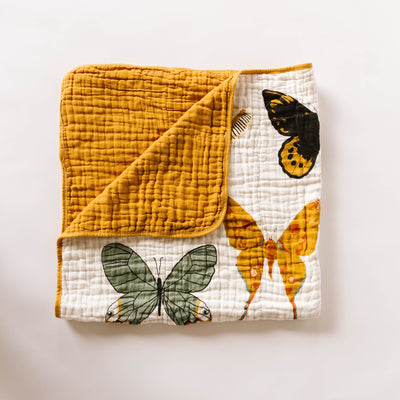 Butterfly Collector Quilt by Clementine Kids Bedding Clementine Kids   