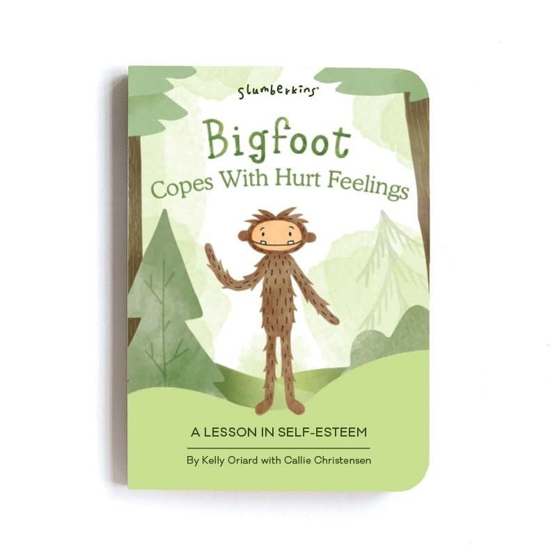 Maple Bigfoot Snuggler - Self Esteem by Slumberkins Books Slumberkins   