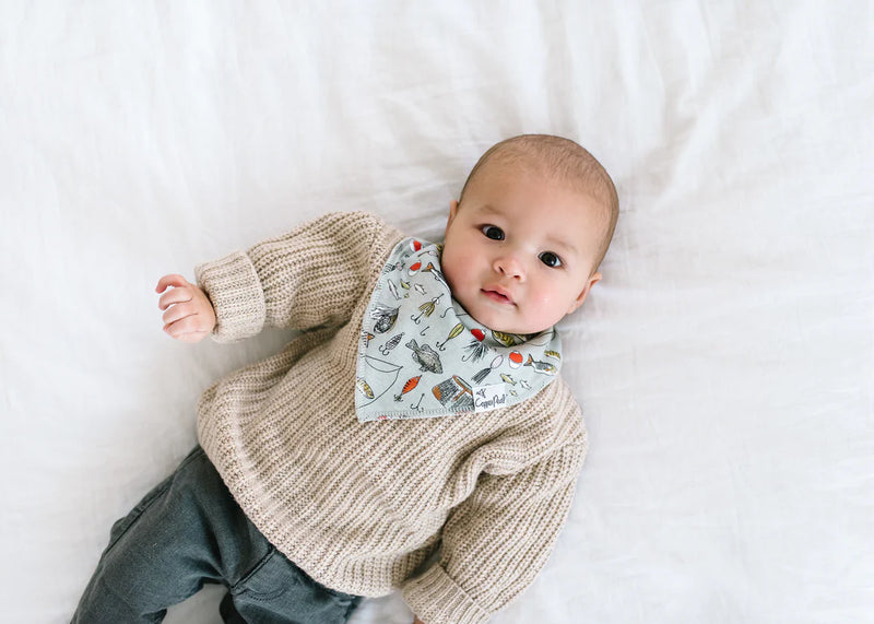 Single Bandana Bib - Lumberjack by Copper Pearl