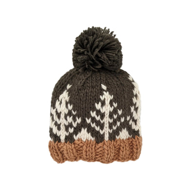 Forest Knit Hat - Loden by Huggalugs Accessories Huggalugs   