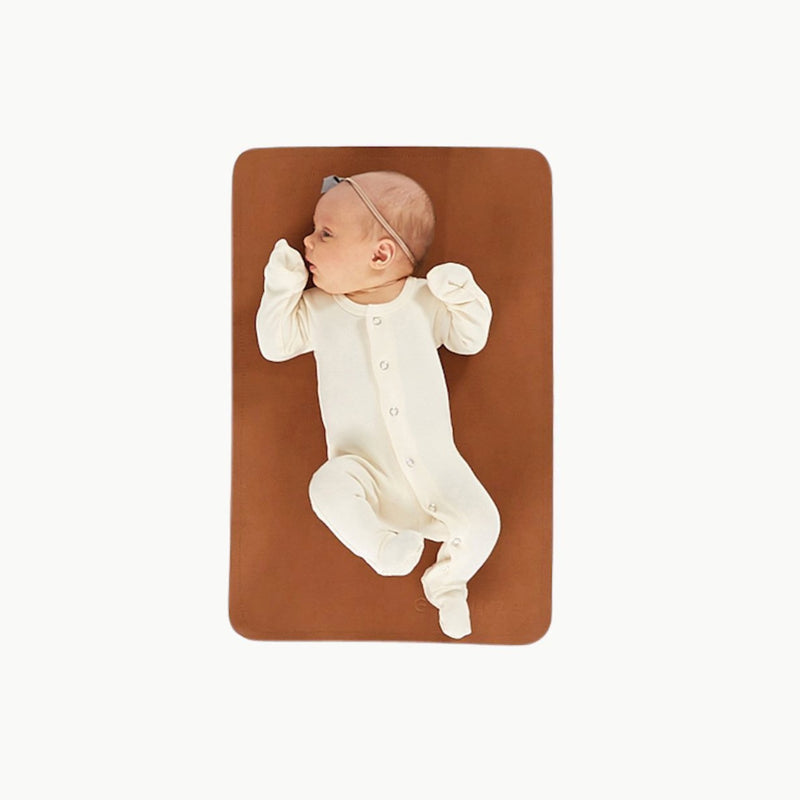 Leather Micro Changing Mat - Ginger by Gathre Bath + Potty Gathre   