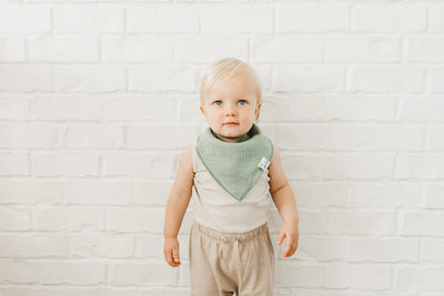 Single Bandana Bib - Peanut by Copper Pearl