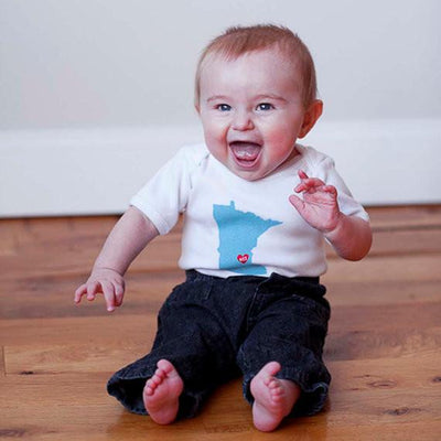 Cotton Bodysuit - Minnesota Nice by Sweetpea + Co Apparel Sweetpea + Co   