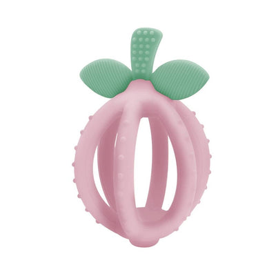 Bitzy Biter Teether Ball by Itzy Ritzy Toys Itzy Ritzy Pink Lemonade  