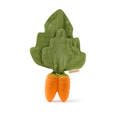 Cathy the Carrot Mini DouDou Teether by Oli & Carol