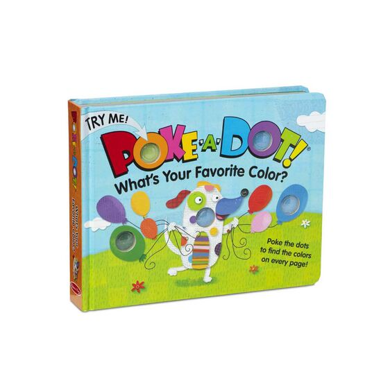 Poke-A-Dot Book - Favorite Color Books Melissa + Doug   