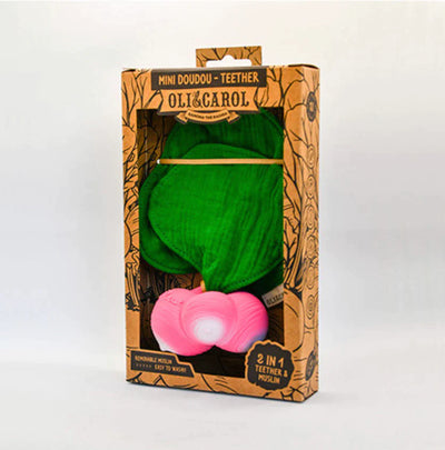 Ramona the Radish Mini DouDou Teether by Oli & Carol