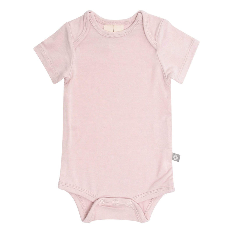 Short Sleeve Bodysuit - Blush by Kyte Baby Apparel Kyte Baby NB  