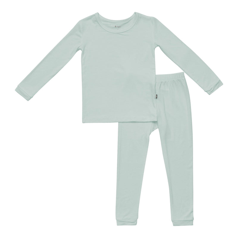 Solid Long Sleeve Toddler Pajama Set - Sage by Kyte Baby Apparel Kyte Baby 2T  