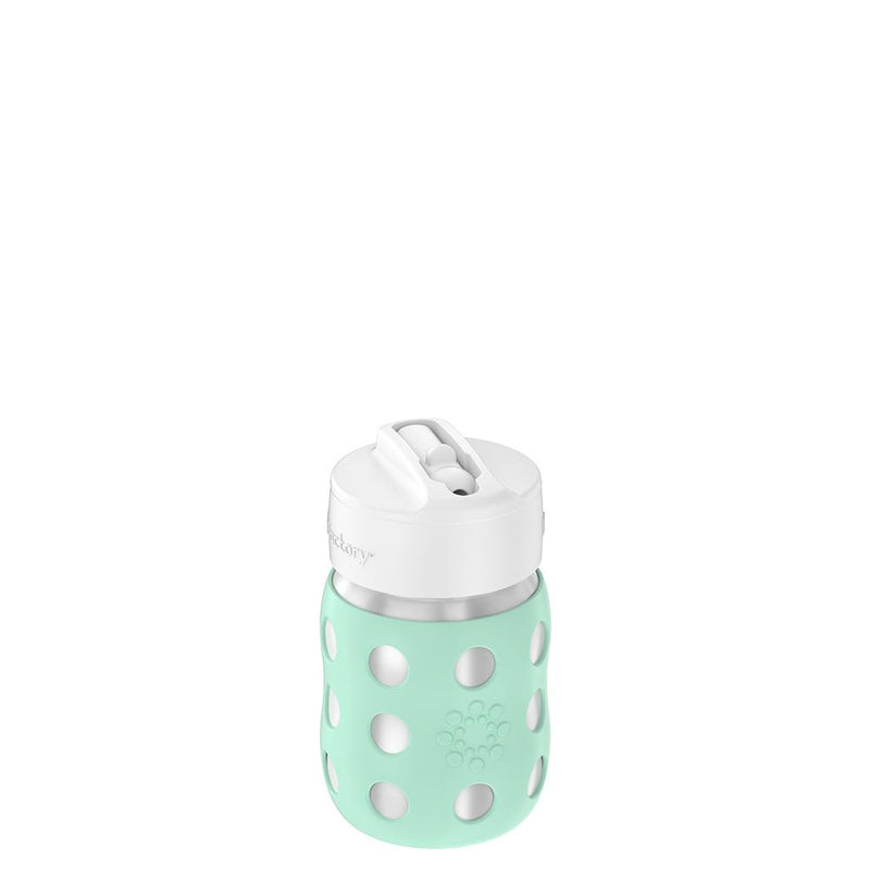 8oz Vacuum Insulated Stainless Steel Bottle with Straw Cap - Mint by Lifefactory Nursing + Feeding Lifefactory   