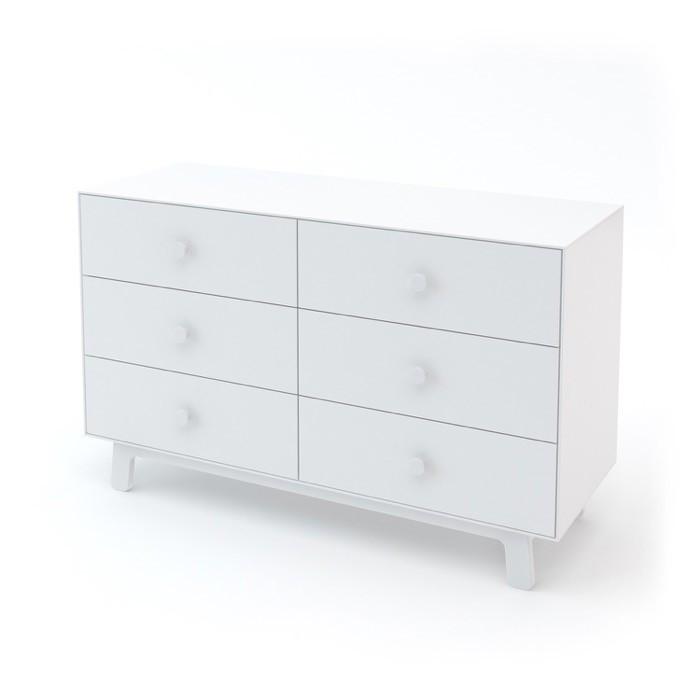 Sparrow 6 Drawer Dresser - White by Oeuf Furniture Oeuf   