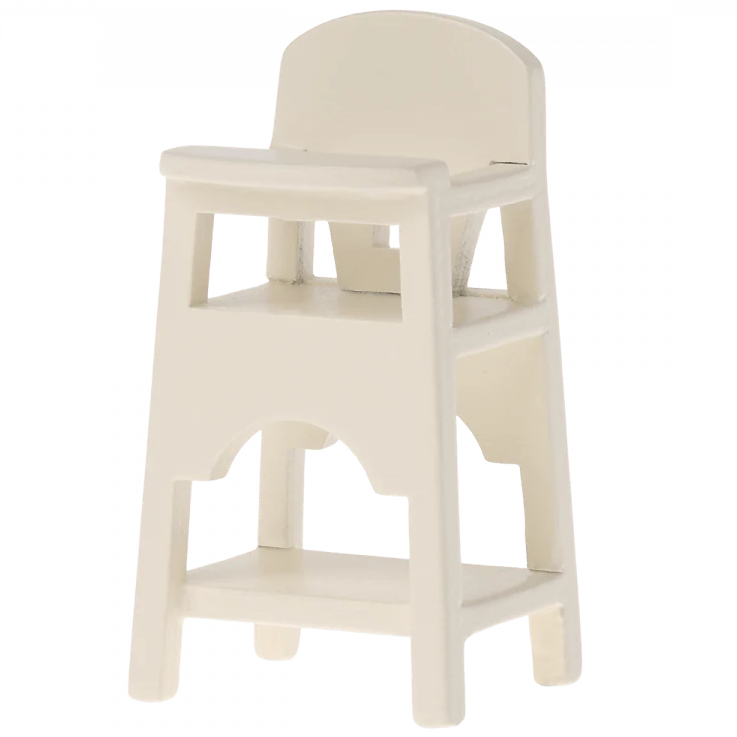 High Chair, Mouse - Off White by Maileg Toys Maileg   