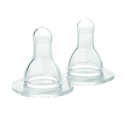 Lifefactory Silicone Nipples - 2 Pack Nursing + Feeding Lifefactory   