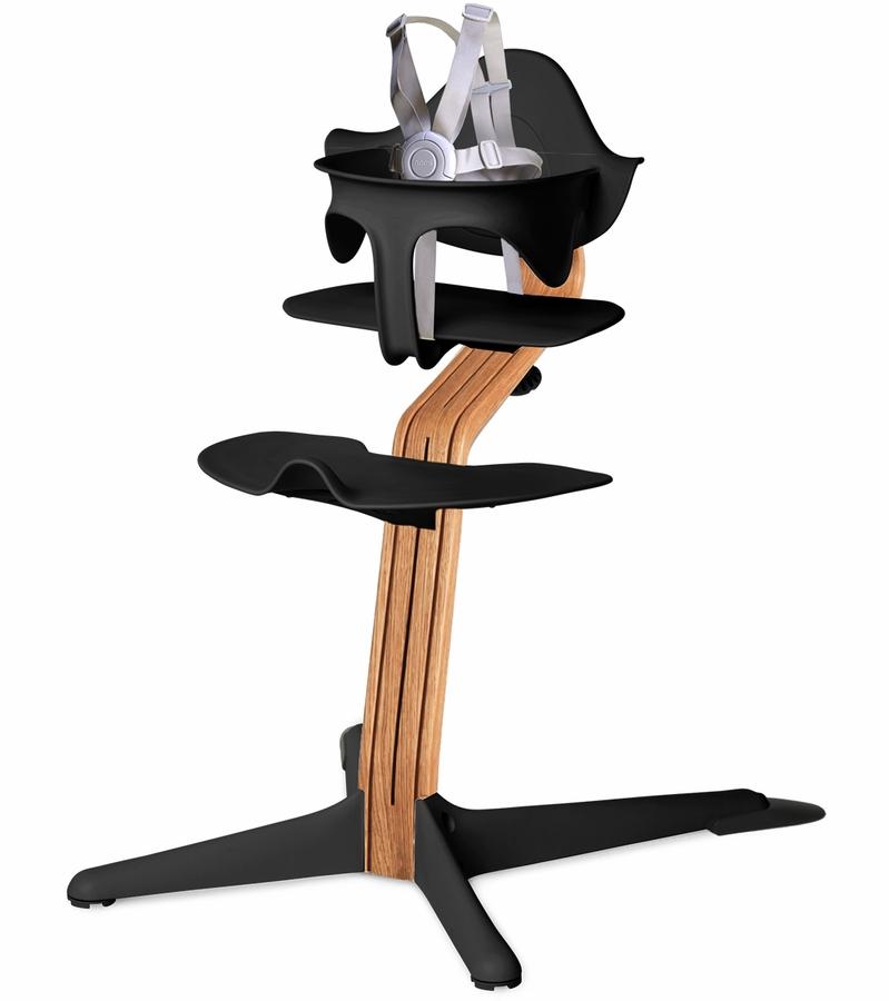 Highchair - Natural Oak by Nomi Furniture Evomove Black  