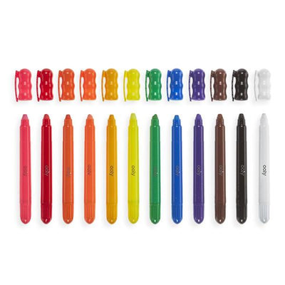 Rainy Day Gel Crayons - Set of 12 by OOLY Toys OOLY   