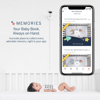 Nanit Pro Smart Baby Monitor + Wall Mount Gear Nanit   