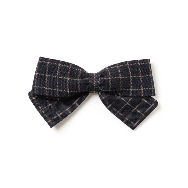 Big Bow - Navy Yarn Dye by Lali Kids Accessories Lali Kids   