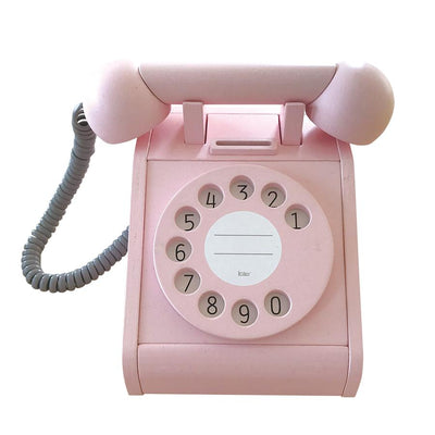 Retro Play Telephone - Pink by kiko & gigi Toys kiko & gigi   