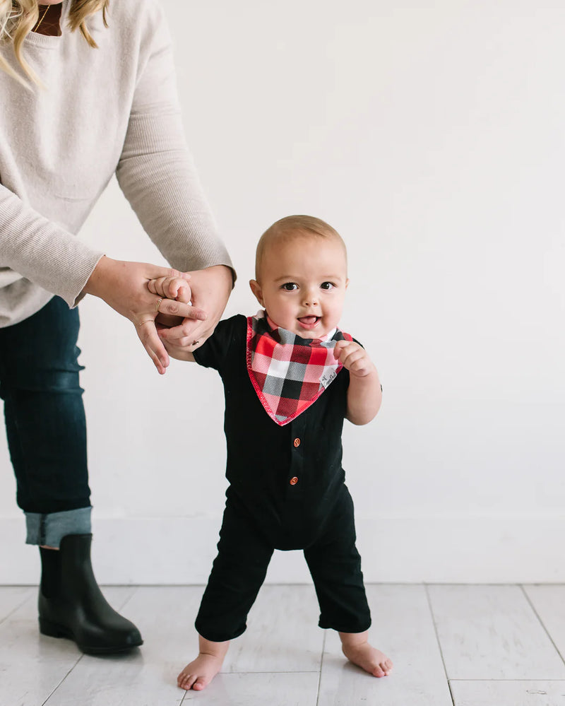 Single Bandana Bib - Lumberjack by Copper Pearl