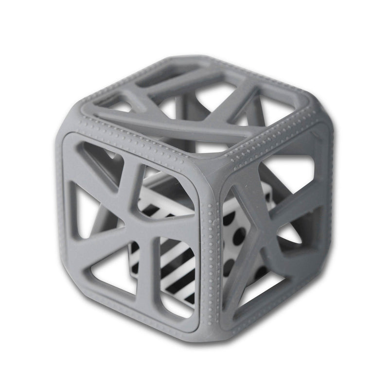 Chew Cube - Grey by Malarkey Kids Toys Malarkey Kids   