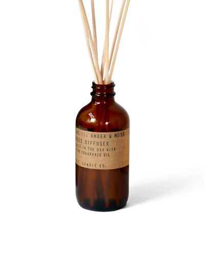 Amber + Moss Reed Diffuser by PF Candle Co Decor PF Candle Co   