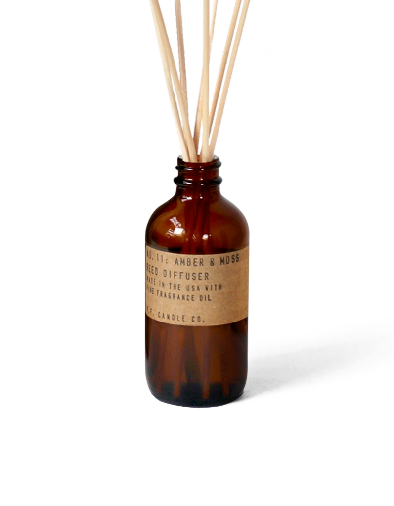 Amber + Moss Reed Diffuser by PF Candle Co Decor PF Candle Co   