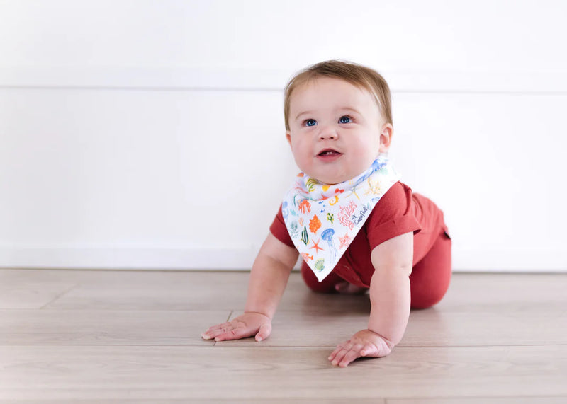 Single Bandana Bib - Nautical by Copper Pearl