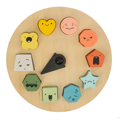 Shapes of Emotions Wooden Toy by Wonder & Wise Toys Wonder & Wise   