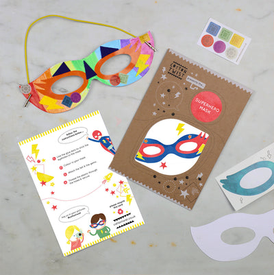 Make Your Own Superhero Mask Kit by Cotton Twist Toys Cotton Twist   