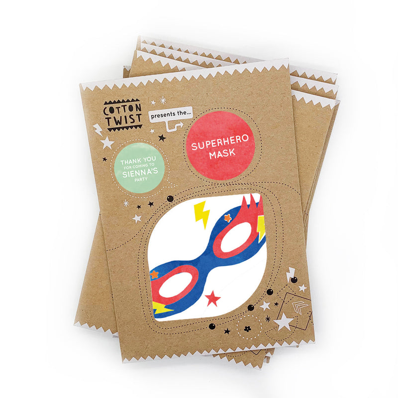 Make Your Own Superhero Mask Kit by Cotton Twist Toys Cotton Twist   