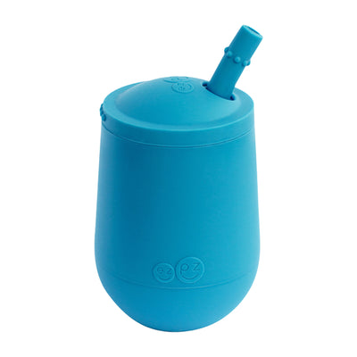 Mini Cup + Straw Training System by Ezpz Nursing + Feeding EZPZ Blue  