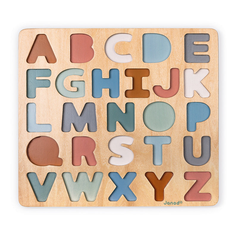 Sweet Cocoon Alphabet Puzzle by Janod Toys Janod   