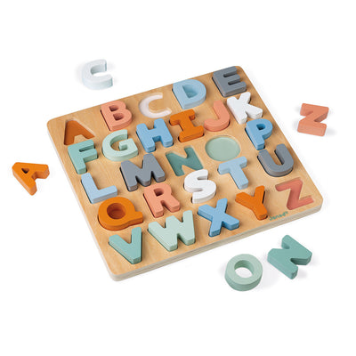 Sweet Cocoon Alphabet Puzzle by Janod Toys Janod   