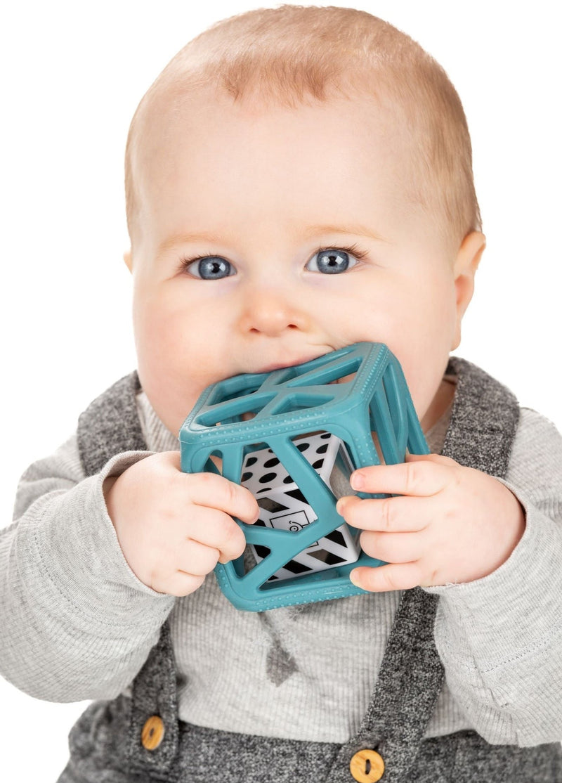 Chew Cube - Turquoise by Malarkey Kids Toys Malarkey Kids   