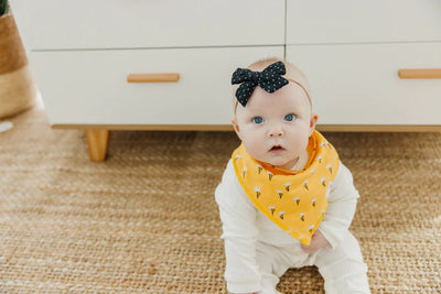 Single Bandana Bib - Birdie by Copper Pearl