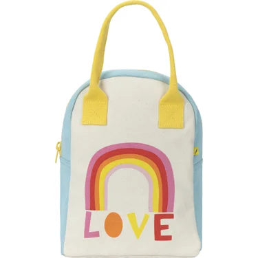 Zipper Lunch Bag - Love by Fluf